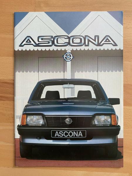 Opel Ascona Prospekt